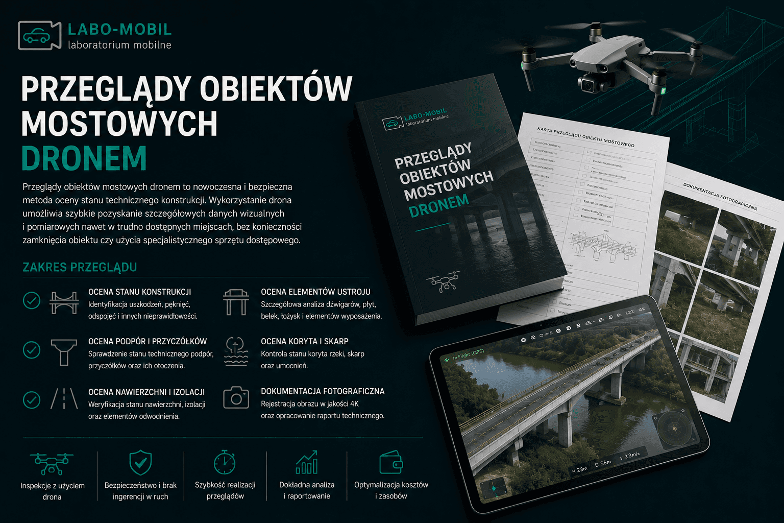 Przeglądy obiektów mostowych